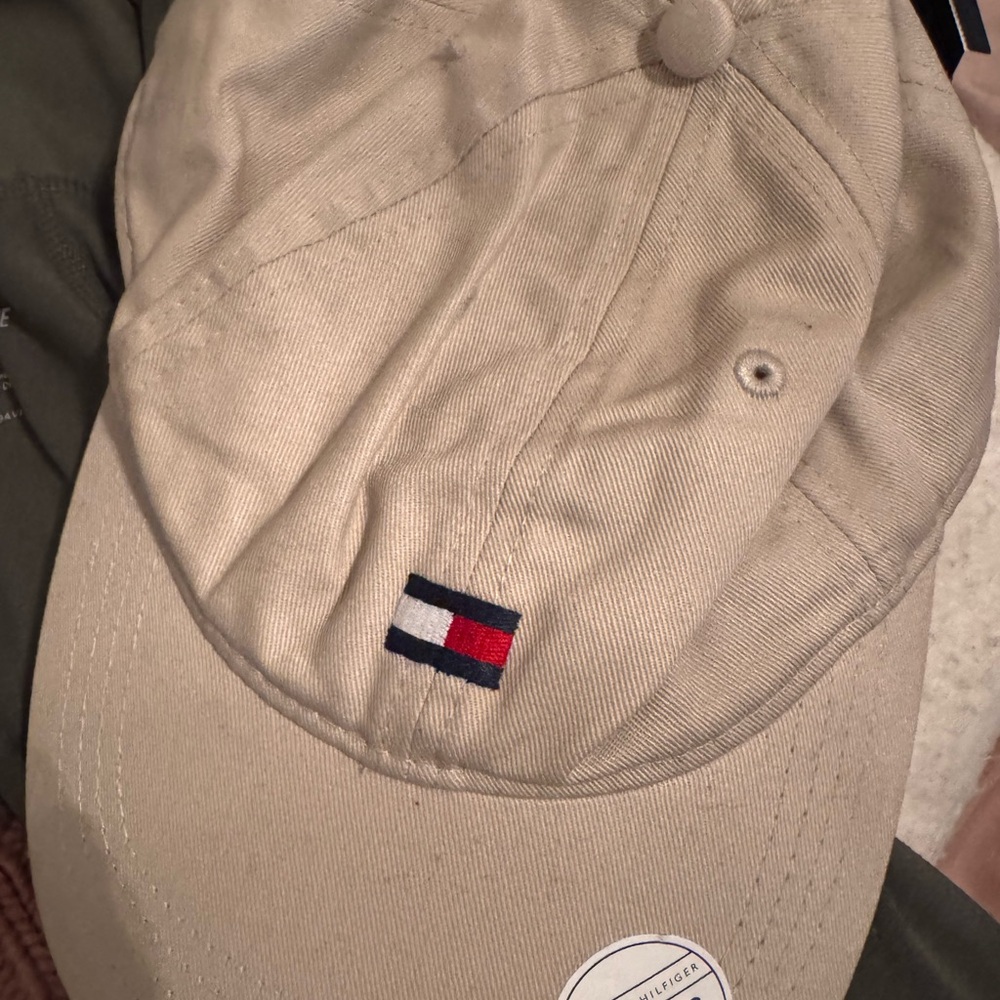 Tommy Hilfiger Khaki Baseball Cap